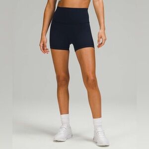Lululemon Navy Bike Shorts